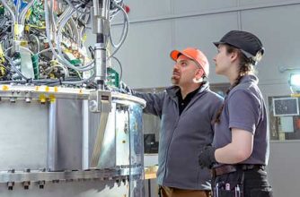 Engineers evaluating industrial process equipment during a technical assessment